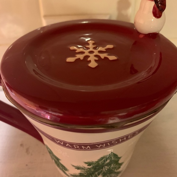 NWOT St Nicholas Square Yuletide Covered Mug - Picture 5 of 6